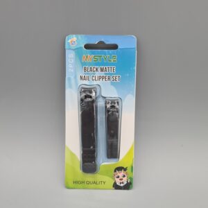 Black Matte Nail Clipper SET(12/box)