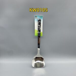 Premium Wok Spatula w Black Marble-Patterned Handle(12/box)