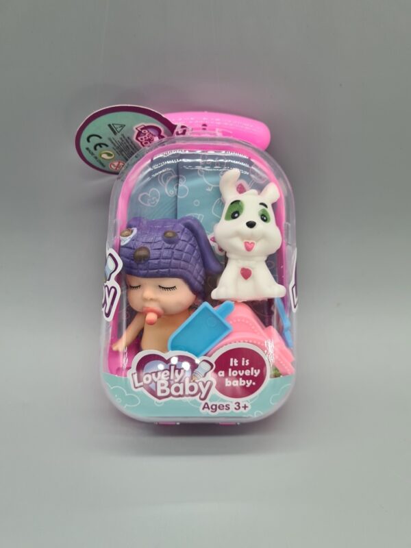 Lovely Baby w accessories (12  in one display box)