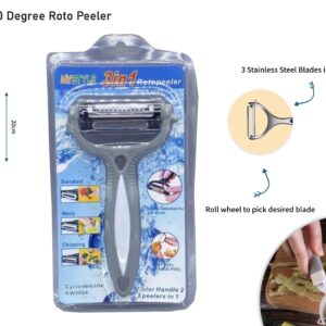 3 in 1 360 Degree Roto Peeler
