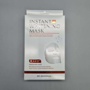 RAKO Instant Whitening Mask 40ml*5pcs, Units per CTN: 24