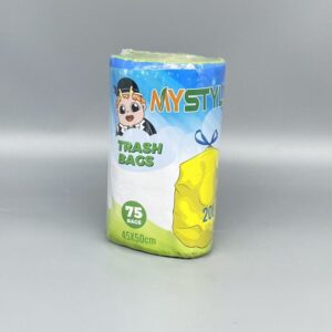 20L Lemon scented Drawtight garbage bag 75pcs(30 in a carton)