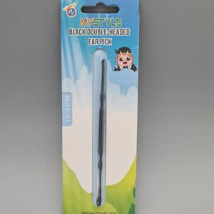 Black Double-headed Ear Pick (24 in box)