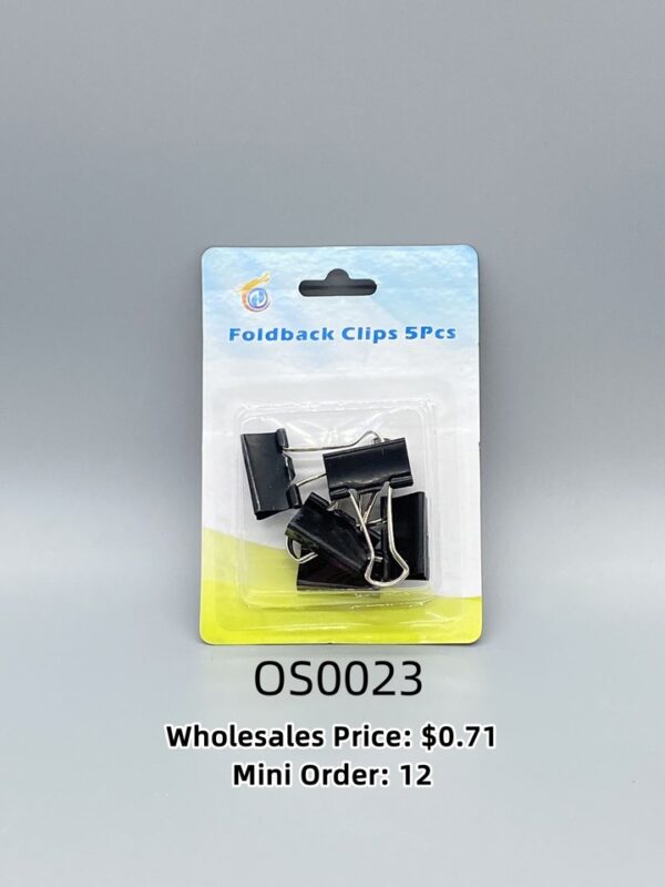 Foldback Clips 5Pcs Bulldog Clips