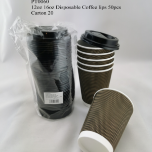 12oz 16oz Disposable Coffee lips 50pcs