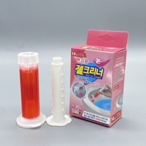 Rose Toilet Cleaner Gel Air Freshener Aromatic Flower Deodorant