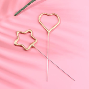 Star Shape Sparkle Candle (12 in a picking pack)