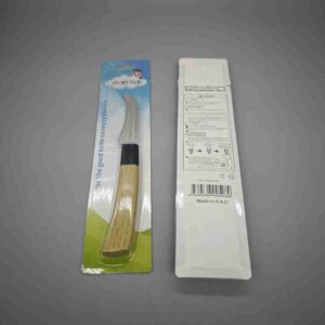 MyStyle Small Curved Knife with Rubber Handle(24/box)