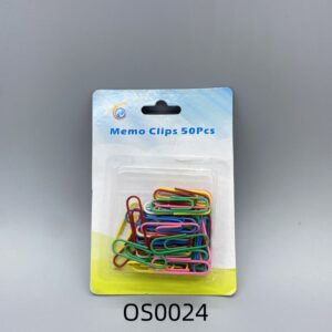 Coloured, Memo, Paper Clips 50Pcs