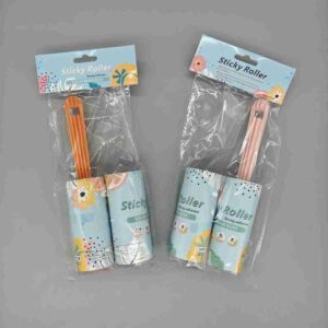 Self adhesive roller