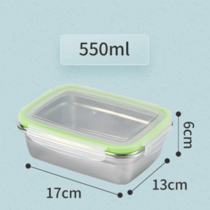 550ML 304 Stainless Steel Food Storage Container