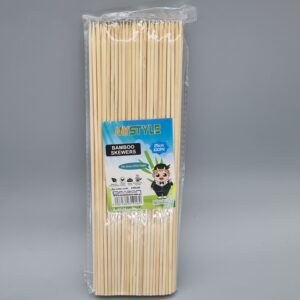 25CM*100PCS Quality BAMBOO SKEWERS (12pk in packs)