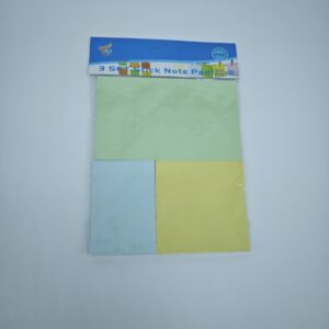 3 Colours Large Pop-up Notes