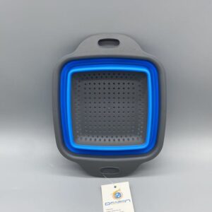 24*18cm Silicone Foldable Leak Basket
