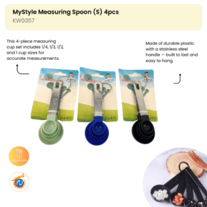 MyStyle Measuring Spoon (S) 4pcs (Upcoming)
